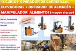 Curso de carretillero y operario de almacén