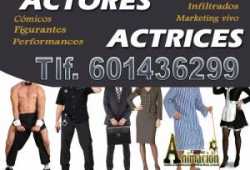Actores para marketing vivo y publicidad
