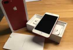 APPLE IPHONE 7/7 PLUS (PROD)RED 128GB IN BOX