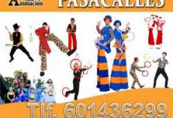 artistas para pasacalles Valladolid