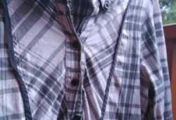 Camisa cuadros chica