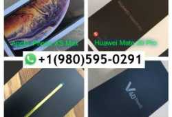 iPhone XS Max y Huawei Mate 20 Pro