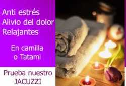 MASAJE TERAPEUTICOS Y JACUZZI