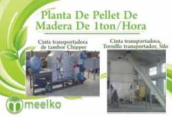 meelko Pellet De Madera De 1ton/Hora