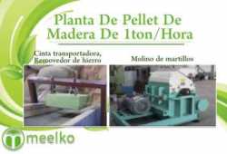 meelko Pellet De Madera De 1ton/Hora