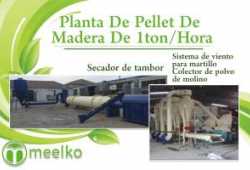 meelko Pellet De Madera De 1ton/Hora