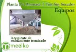 Meelko Planta de biomasa 1 ton Sin Secador