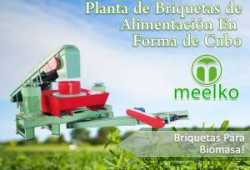 meelko Planta de Briquetas Para Biomasa