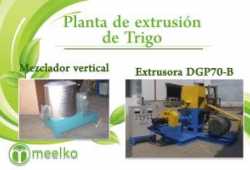meelko Planta de extrusión de Trigo