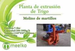 meelko Planta de extrusión de Trigo