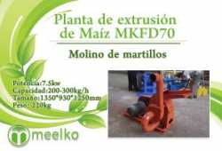 Planta de extrusión de Moringa MKFD70