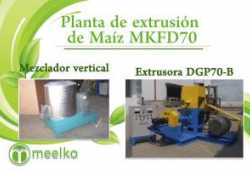 Planta de extrusión de Moringa MKFD70