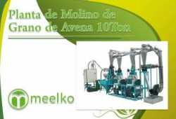 Planta de Molino de Grano de Avena 10Ton