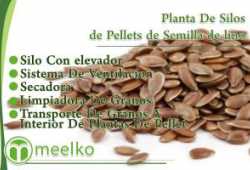 Planta De Silos de Pellets de Semilla de lino