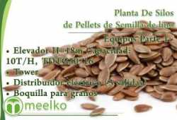 Planta De Silos de Pellets de Semilla de lino