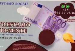 Préstamo. WhatsApp: +34 665277582