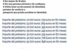 PRESTAMOS PERSONAL Y  SEGURO