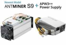 Selling Bitmain Antminer S9 14th with PSU