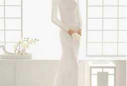 Vestido novia Rosa Clará